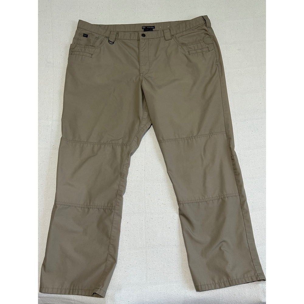 5.11 Tactical Series Men Khaki Ripstop Cargo Pants 44x32 Tan Outdoor quality